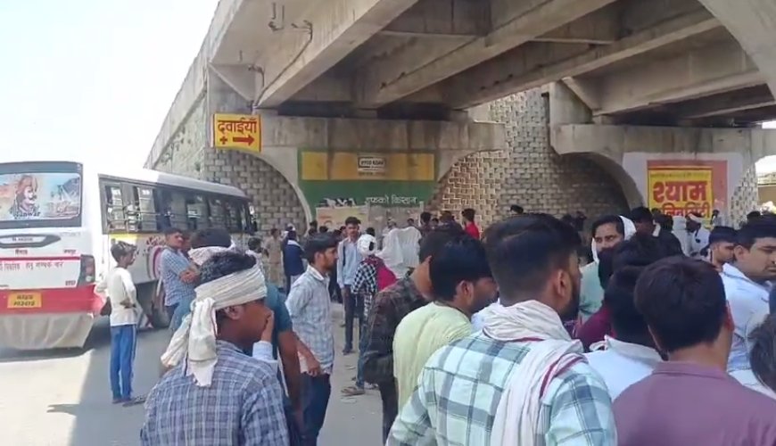 जयपुर कोटा नेशनल हाईवे पर सड़क हादसा, दो की मौत
