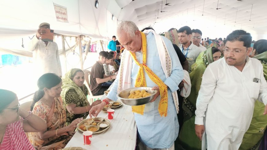 कृषि मंत्री डॉक्टर किरोडी लाल मीणा का सवाई माधोपुर दौरा