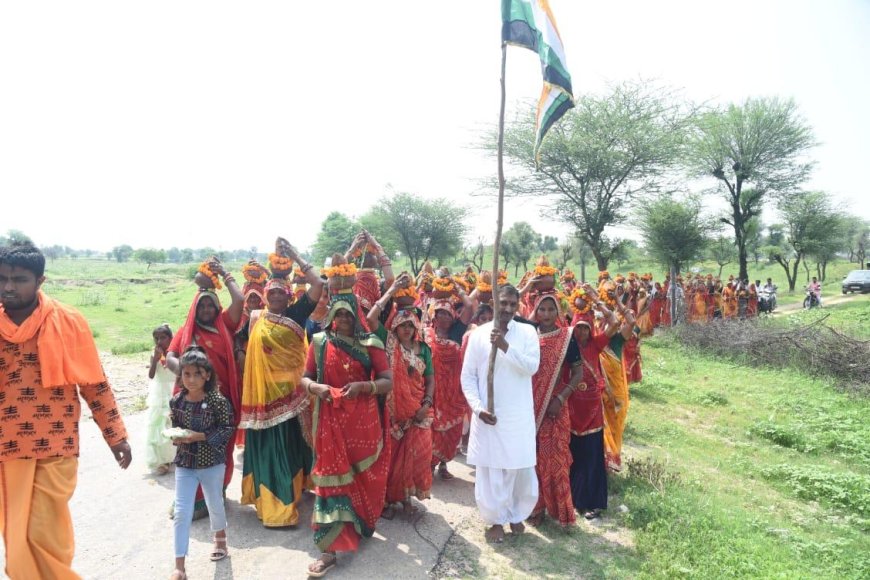 आसलपुर नया मोजा मे भव्य श्री रामेश्वरम महादेव मंदिर का कार्यक्रमआयोजित