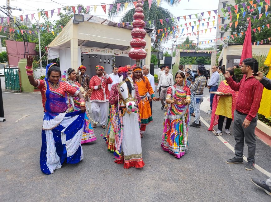 उदयपुर में "आदि बाजार सह आदि चित्रा" मेला का भव्य उद्घाटन