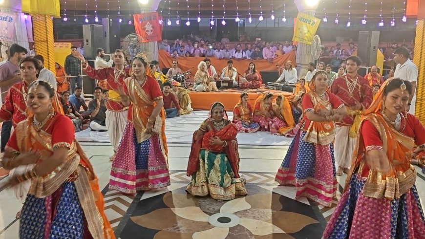 श्री गोविंददेवजी मंदिर में श्रीकृष्ण लीला का भव्य आयोजन