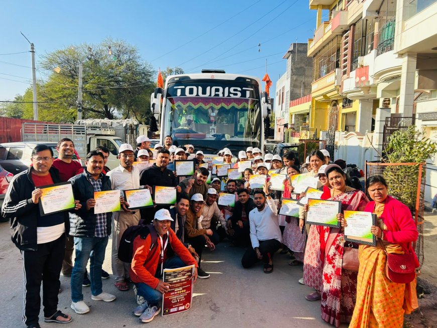 आंगन फाउंडेशन की प्रथम वर्षगांठ: आस्था, श्रद्धा और सामूहिकता का अनूठा संगम!  