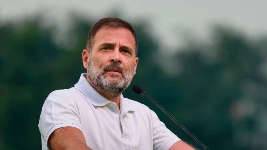 राहुल गांधी का BJP पर आरोप - महाराष्ट्र चुनाव में हुई मैच फिक्सिंग