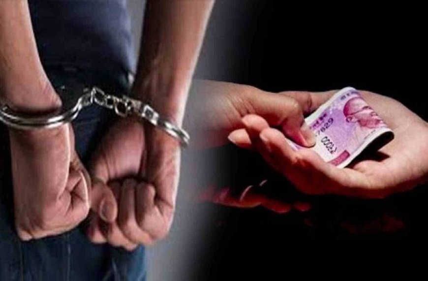 बूंदी में पटवारी रिश्वत लेते रंगे हाथों गिरफ्तार